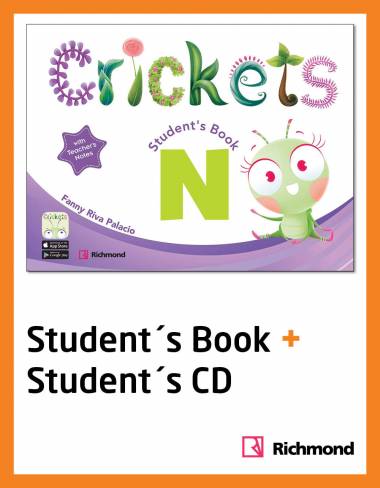 Pack Crickets N (student's book + cd)