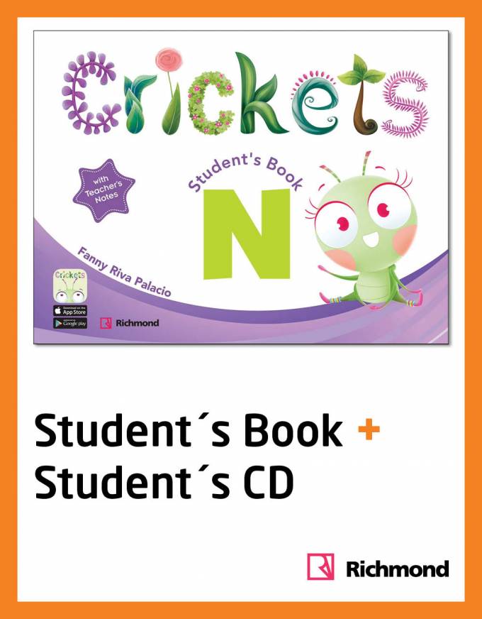 Pack Crickets N (student's book + cd)
