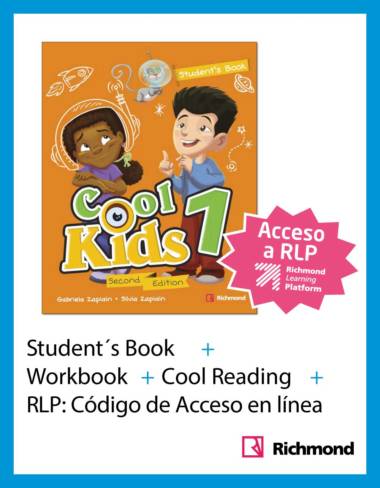 Pack Cool Kids 2ED 1 (SB+Reading + Workook) + RLP