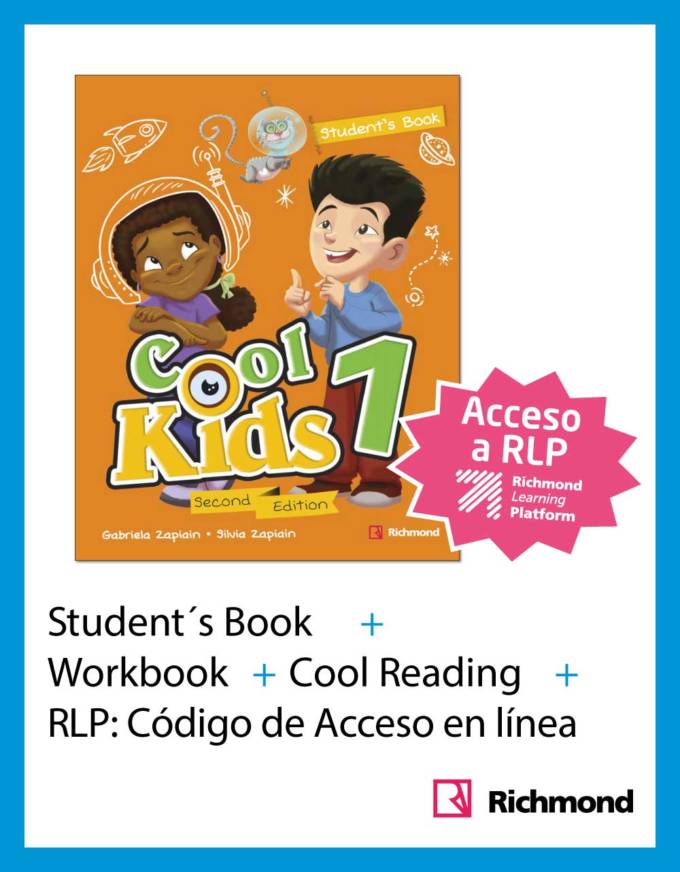 Pack Cool Kids 2ED 1 (SB+Reading + Workook) + RLP