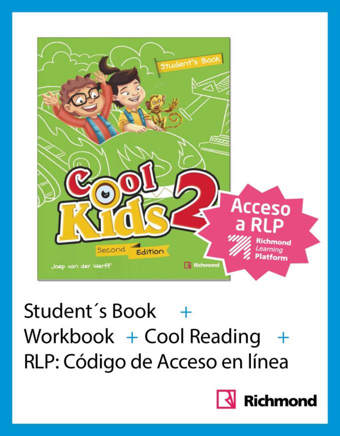 Pack Cool Kids 2ED 2 (SB+Reading + Workook) + RLP