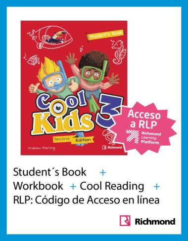 Pack Cool Kids 2ED 3 (SB+Reading + Workook) + RLP