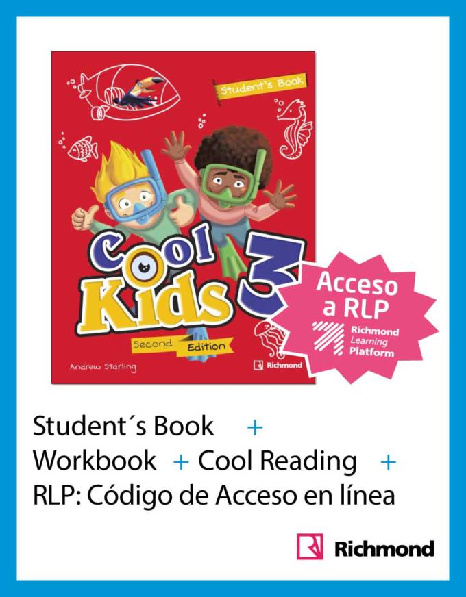 Pack Cool Kids 2ED 3 (SB+Reading + Workook) + RLP