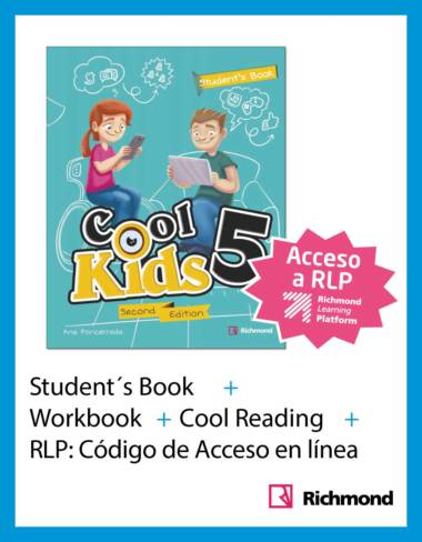 Pack Cool Kids 2ED 5 (SB+Reading + Workook) + RLP
