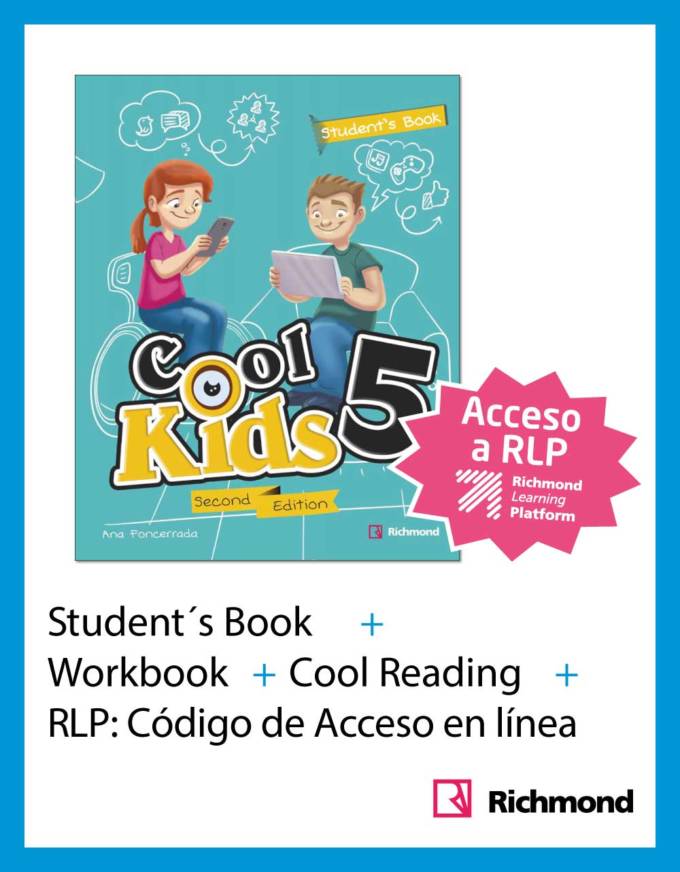 Pack Cool Kids 2ED 5 (SB+Reading + Workook) + RLP