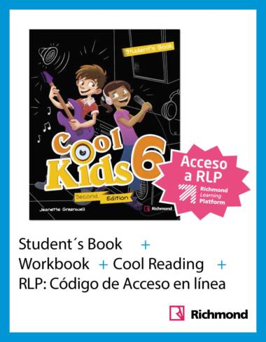 Pack Cool Kids 2ED 6 (SB+Reading + Workook) + RLP