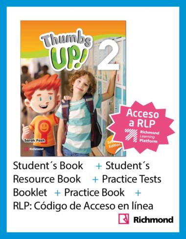 Pack Thumbs UP! 2ED 2 (SB+CD+TEST+RB)+PB + RLP