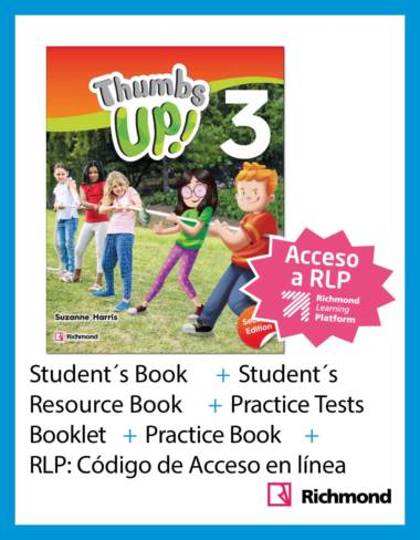 Pack Thumbs UP! 2ED 3 (SB+CD+TEST+RB)+PB + RLP