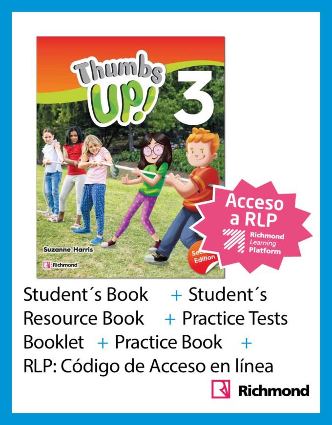 Pack Thumbs UP! 2ED 3 (SB+CD+TEST+RB)+PB + RLP