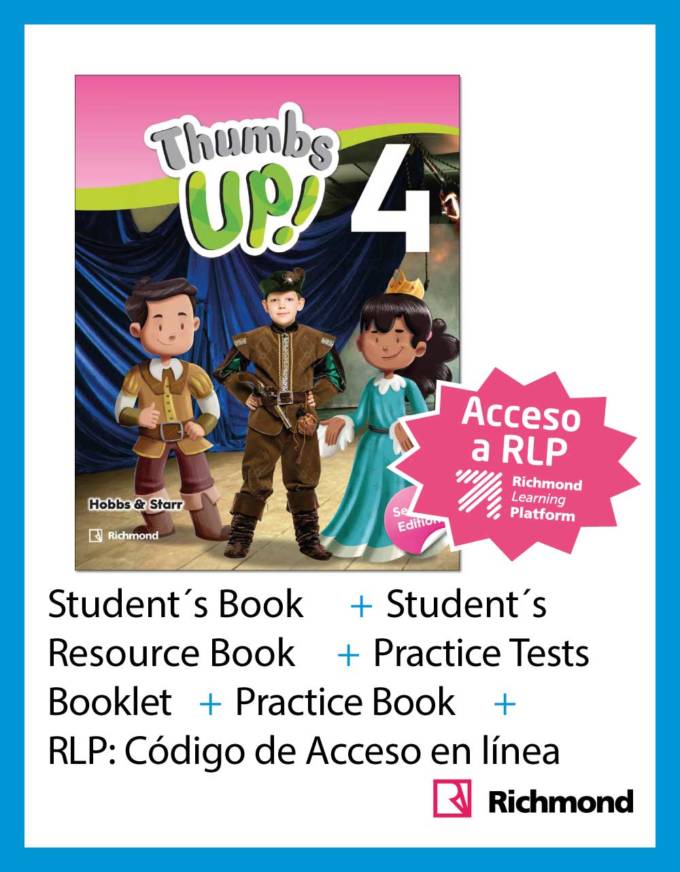 Pack Thumbs UP! 2ED 4 (SB+CD+TEST+RB)+PB + RLP