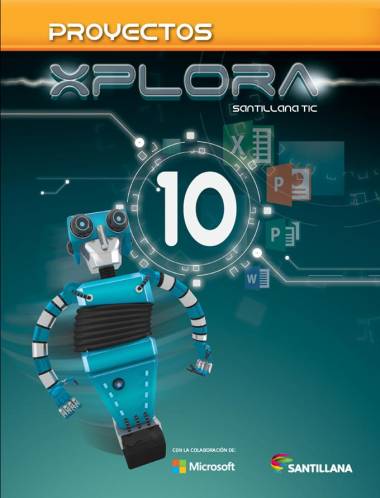 Xplora # 10 Santillana tic+cd+pryectos+cd