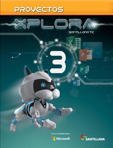 Xplora # 3 Santillana tic+cd+pryectos+cd