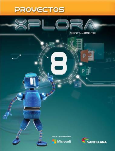 Xplora # 8 Santillana tic+cd+pryectos+cd