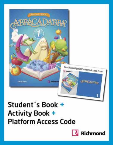 PACK ABRACADABRA #1 (SB+AUDIO CD + ACTIVITY BOOK)