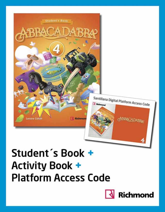 PACK ABRACADABRA #4 (SB+AUDIO CD + ACTIVITY BOOK)