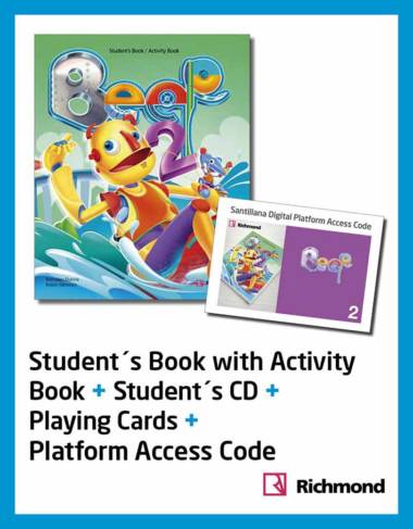 PACK BEEP 2 (SB + ACT BOOK + CD+PLAYING) + PLAT