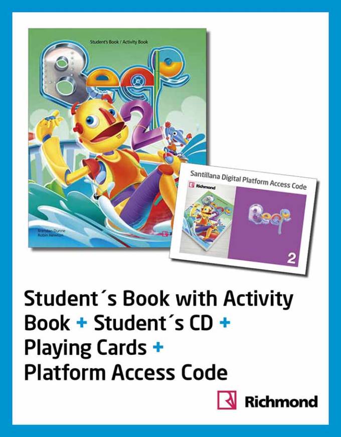 PACK BEEP 2 (SB + ACT BOOK + CD+PLAYING) + PLAT