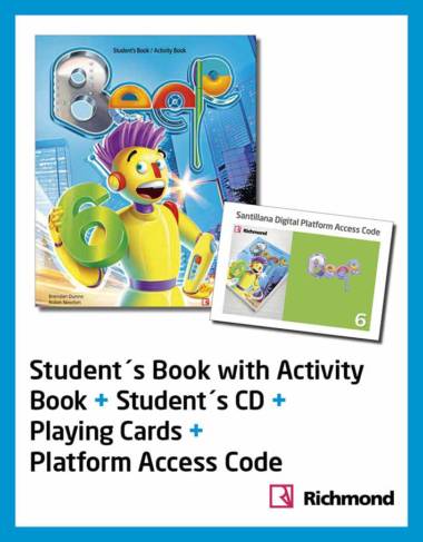 PACK BEEP 6 (SB + ACT BOOK + CD+PLAYING) + PLAT