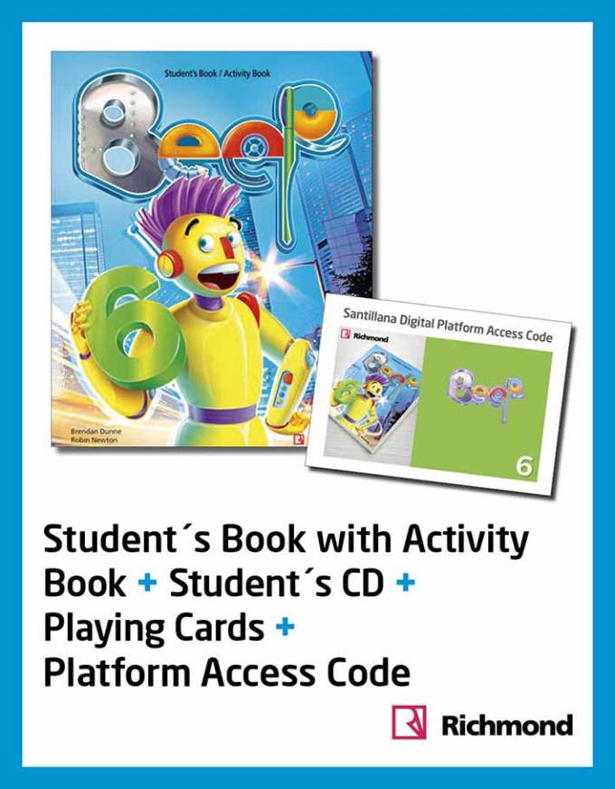 PACK BEEP 6 (SB + ACT BOOK + CD+PLAYING) + PLAT