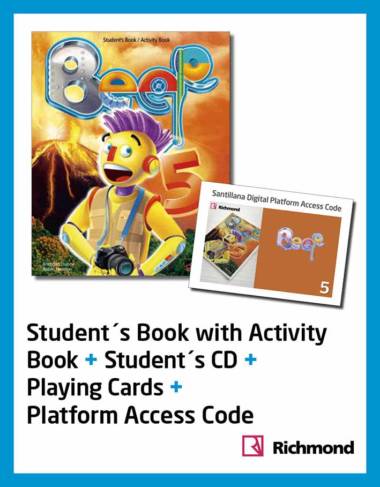 PACK BEEP 5 (SB + ACT BOOK + CD+PLAYING) + PLAT