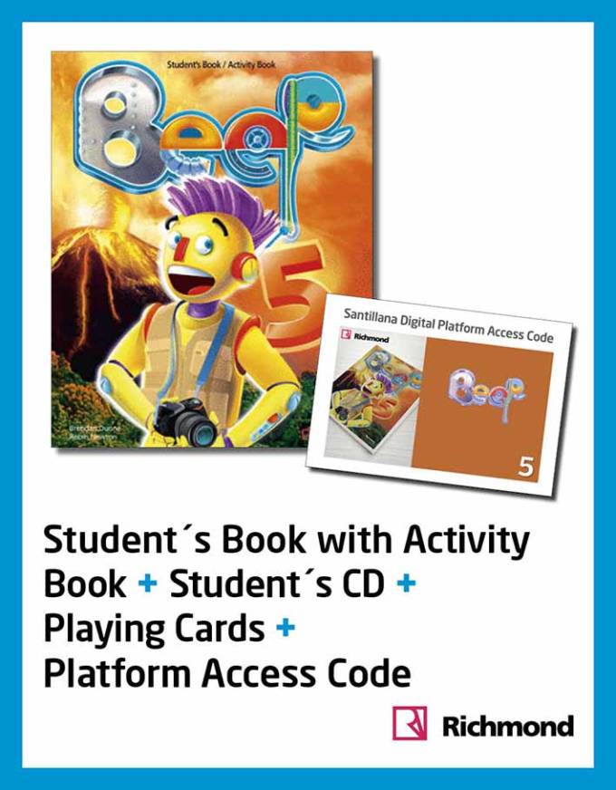 PACK BEEP 5 (SB + ACT BOOK + CD+PLAYING) + PLAT