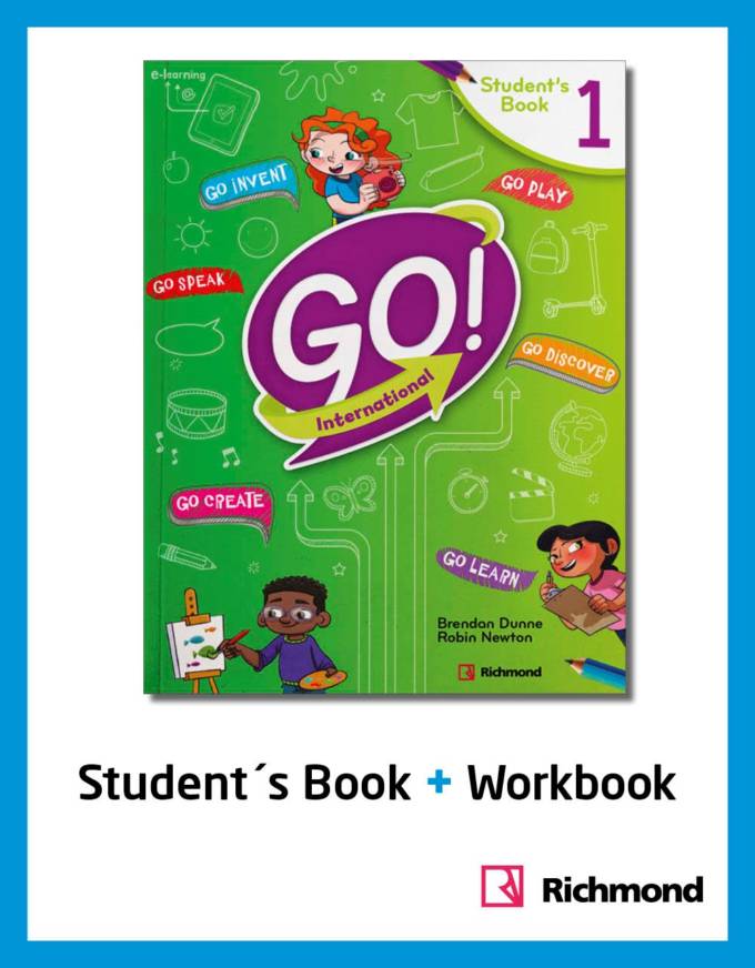 PACK GO! INTERNATIONAL 1 (STUDENT+WORKBOOK)