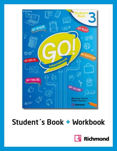 PACK GO! INTERNATIONAL 3 (STUDENT+WORKBOOK)