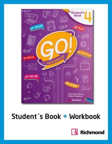 PACK GO! INTERNATIONAL 4 (STUDENT+WORKBOOK)
