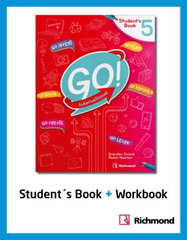 PACK GO! INTERNATIONAL 5 (STUDENT+WORKBOOK)
