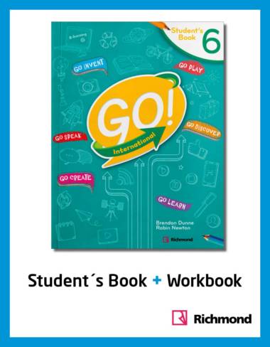 PACK GO! INTERNATIONAL 6 (STUDENT+WORKBOOK)