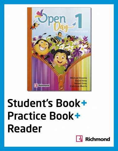 PACK OPEN DAY 1 (STUDENT'S BOOK+PRACTICE BOOK+READER)
