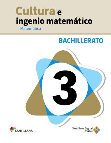 Culturas Matemática 3 Bachillerato